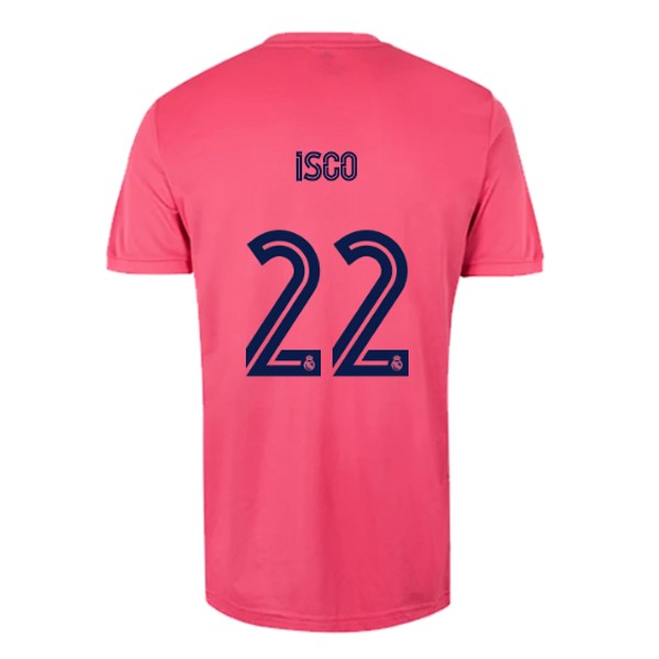 Maglia Real Madrid 2ª NO.22 Isco 2020-2021 Rosa